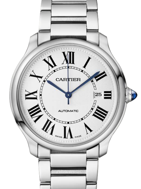Ronde Must de Cartier系列腕表 40毫米 精钢 自动上链精